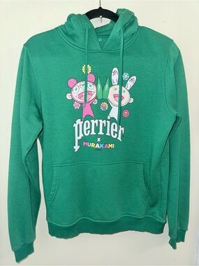 Perrier x Takashi Murakami Limited Edition Hoodie Graphic Size M